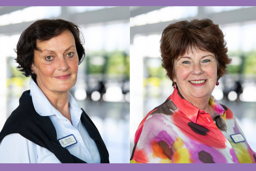 Ulrike Finken (l.) und Heike Wojewski. 
