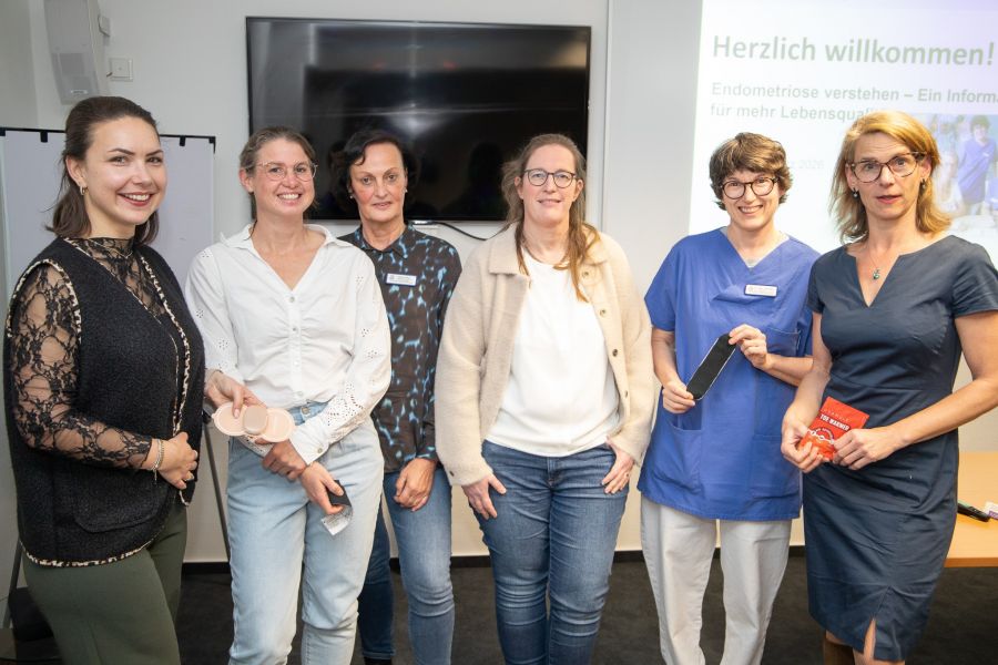 Zum Thema Endometriose im Rahmen des Monats März (EndoMarch) kamen zahlreiche Frauen zum Info-Abend.