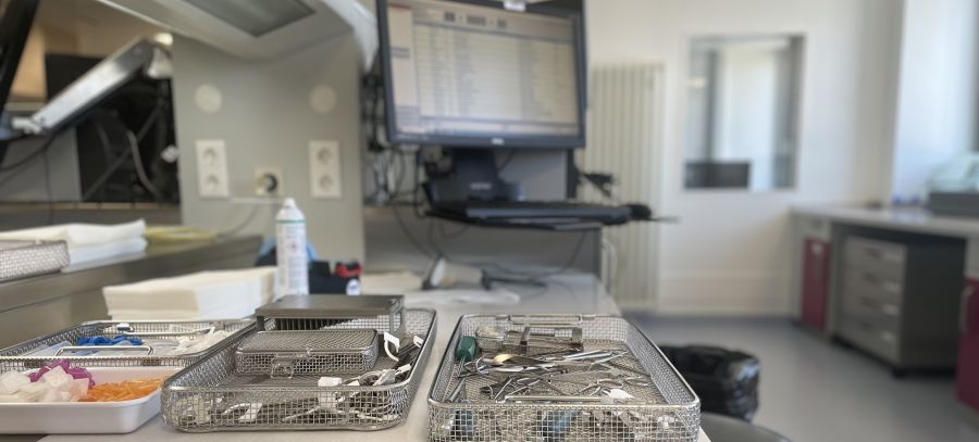 Medizinprodukte vor der Aufbereitung in der AEMP