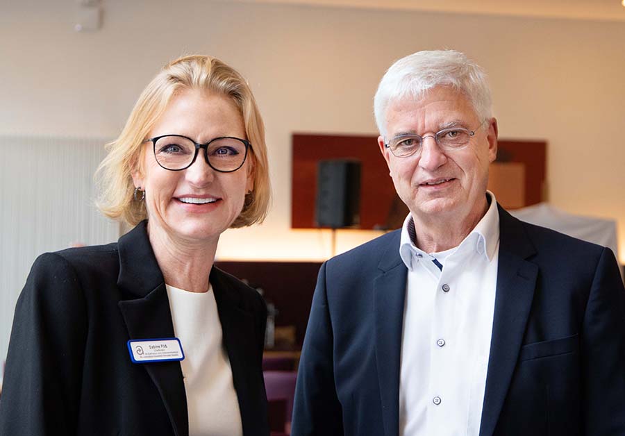 Sabine Fliß und Dr. med. Günter Lippert