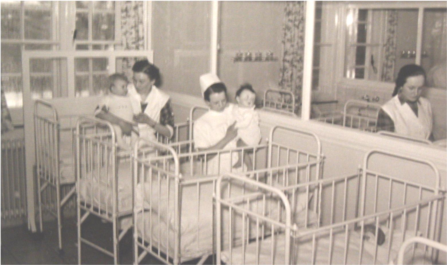 Historische Aufnahme des St. Antonius-Hospitals