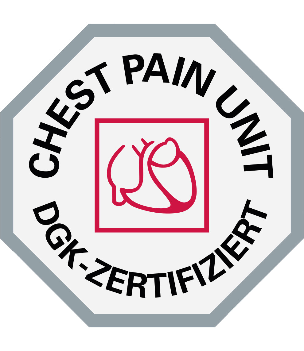 „Chest Pain Unit – DGK zertifiziert“